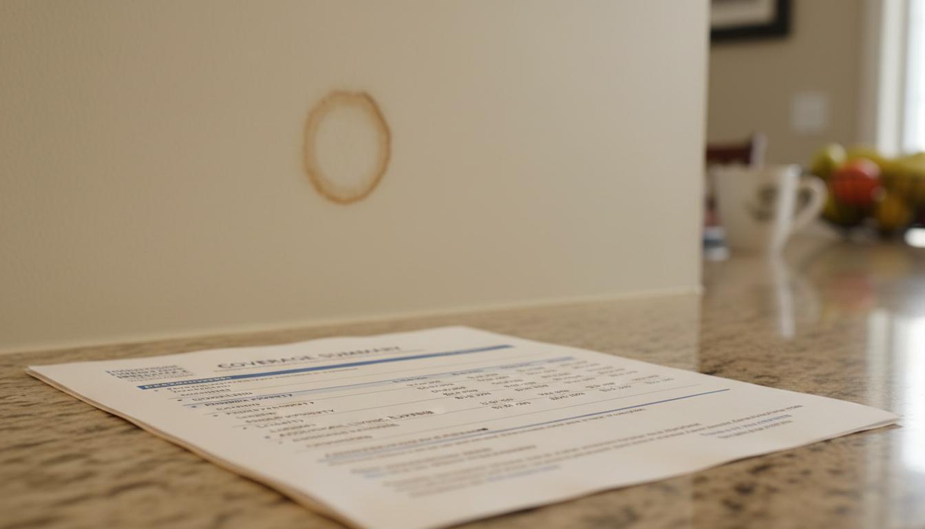 Standard homeowners policies exclude flood damage entirely, so the coverage gap only becomes visible after water has already reached the floor.