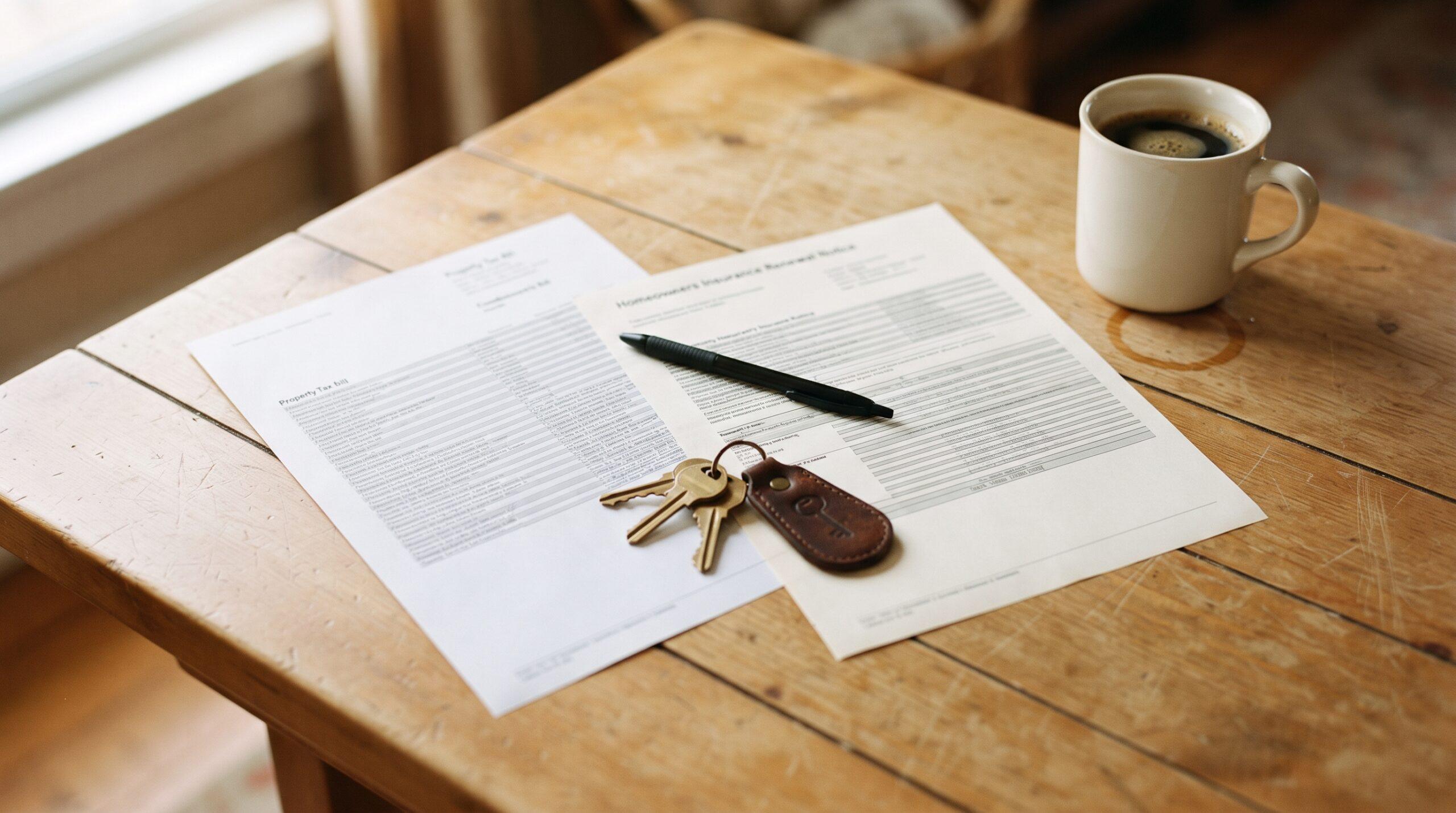 Two separate bills feed one escrow account, which is why a single statement can move your payment twice.
