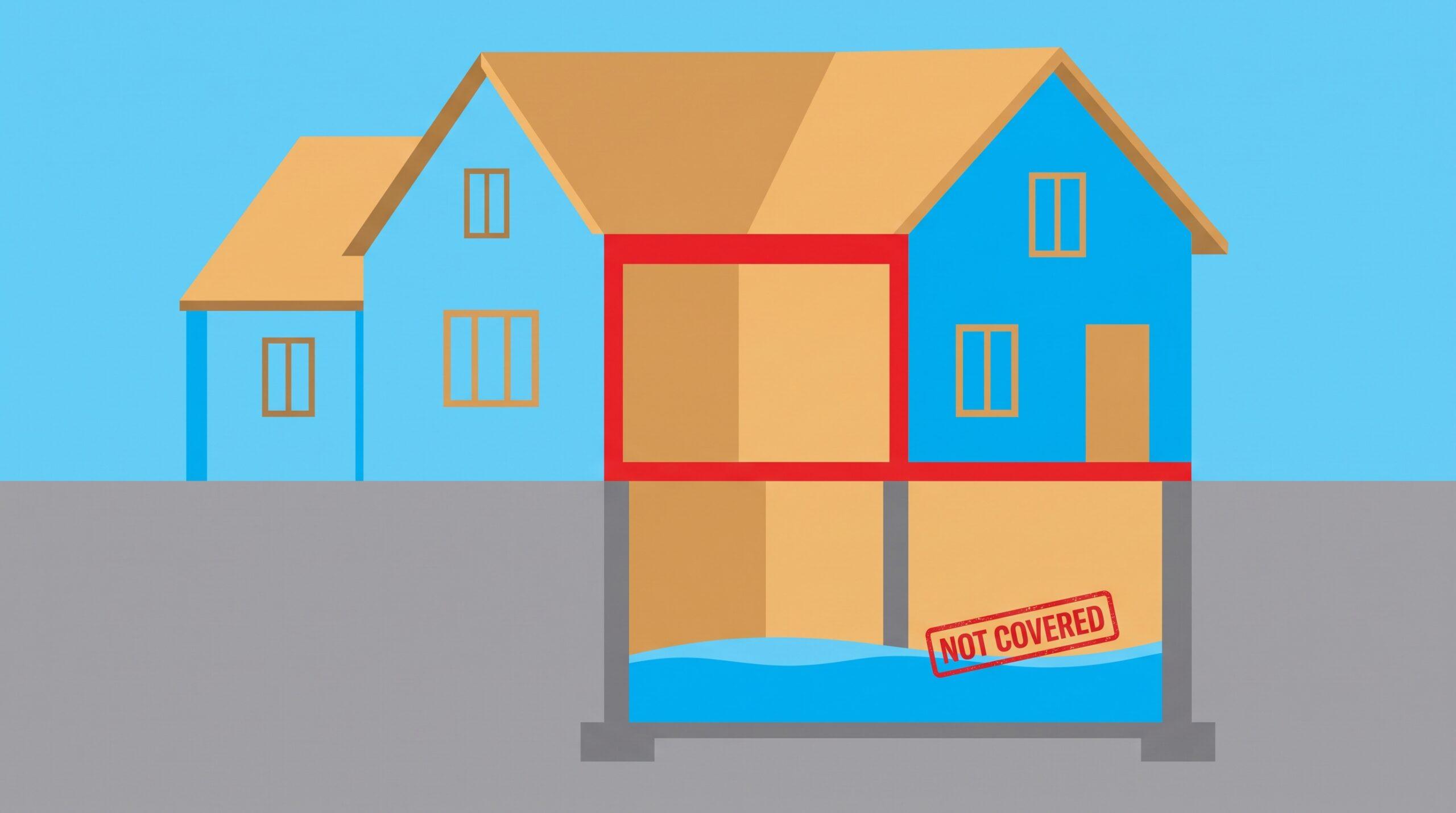 A sump pump failure can flood a basement within hours, but most homeowners policies pay nothing toward it without a specific endorsement.