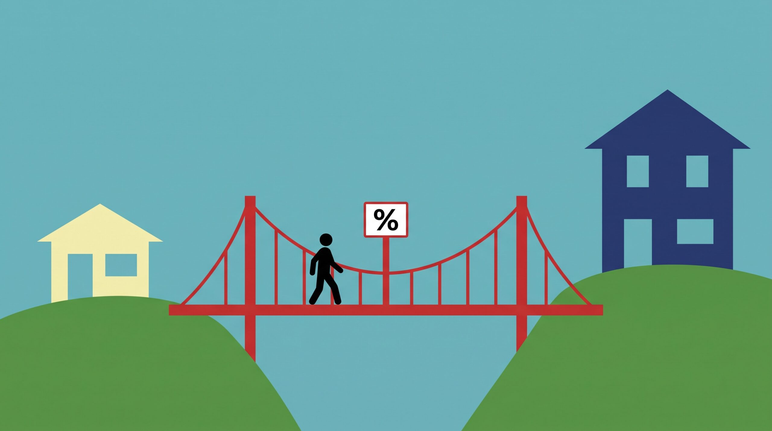 The toll on the bridge is the rate premium, and the real premium depends entirely on which lender is standing in the booth.